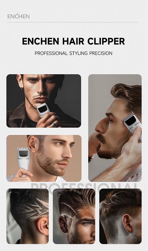 Enchen Hair Clipper BOOST 2 USB-C 1200mAh Black