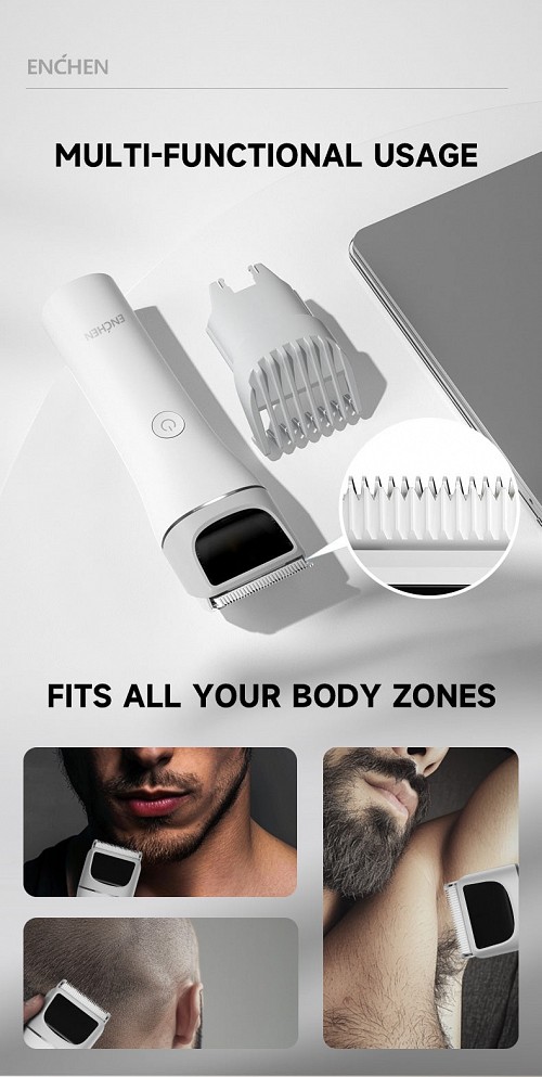 Enchen Hair Clipper BOOST 2 USB-C 1200mAh White