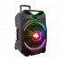 N-Gear FLASH1550 15 Portable Karaoke Disco Speaker with Wireless Mic BT USB & LED Effects