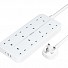 Tessan 8-Gang Extension 2 USB-A USB C 2m 13A TS-204-C