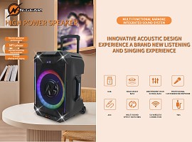 N-Gear FLASH1040 10 Portable Karaoke Speaker with 1x Wireless Mic LED Lights USB & BT