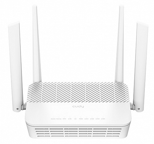 Cudy Router AX3000 Dual Band 2.5G Wi-Fi 6 Mesh VPN PoE WR3000P