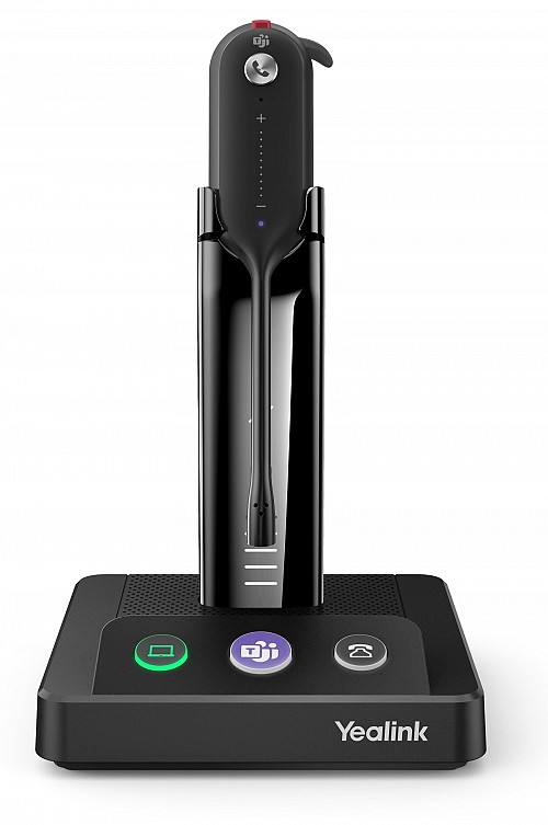 Yealink Headset Wireless DECT with Basestation WH63 Convertible Teams 120m