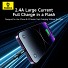 Baseus Cable Lightning to USB-A Lit Button Series 1m Cosmic Black