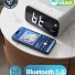 Majority Darwin Bedside Radio with Alarm Clock, Wireless Charger, FM, Bluetooth & LCD Screen with Tempereature
