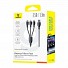 Baseus Cable 3in1 USB-C/Micro/Ligh Ultra Fast Series 1.3m Black