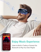 SKG E3 Pro Eye Massager Airbag-Hot Compress-Music & Visible Window