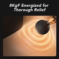SKG F1 Pro Body Gun Massager with 4 Massage Heads & 6 Adjustable Intensity Levels