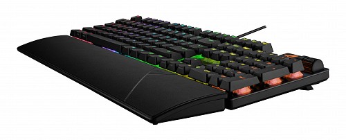 ASUS Gaming Keyboard Mechanical Wired Wrist Rest RGB ROG STRIX SCOPE II X/NXSWV2