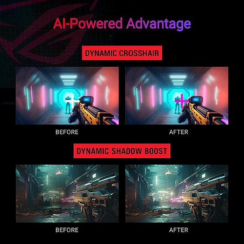 ASUS Monitor ROG Strix Gaming 27 2K Curved 180Hz HDR USB-C Ergonomic XG27WCS