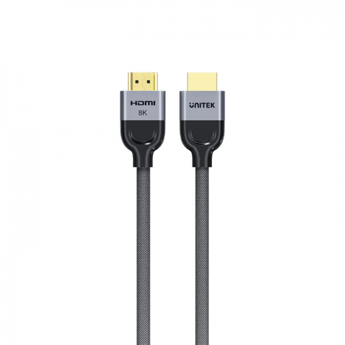 Unitek HDMI 2.1 Cable 8K60Hz Braided 1.5m C11093RGY-1.5M