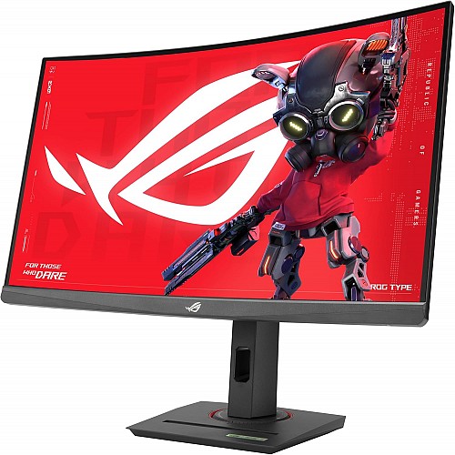 ASUS Monitor ROG Strix Gaming 27 2K Curved 180Hz HDR USB-C Ergonomic XG27WCS