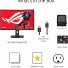 ASUS Monitor ROG Strix Gaming 27 2K Curved 180Hz HDR USB-C Ergonomic XG27WCS