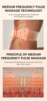 SKG W7 Pro Hot Compress Waist Massager using TENS Technology