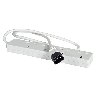 Mercury UPS Extension Cable 4-Gang to IEC 1.0m 430.012UK