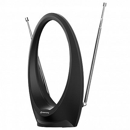 Mercury ST36P Active Loop Type Indoor TV Antenna UHF/FM 6dB 120.507UK