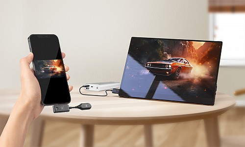 MINIX Monitor Portable 16 Full-HD 100% sRGB USB-C/HDMI, PD, Foldable Stand SF16