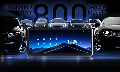 MINIX CAR Monitor Touch 8.9 HD 60fps Wi-Fi/Bluetooth/AUX Speaker CarPlay/Android Auto CP89-HD