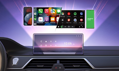 MINIX CAR Monitor Touch 8.9 HD 60fps Wi-Fi/Bluetooth/AUX Speaker CarPlay/Android Auto CP89-HD