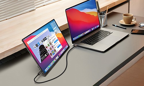 MINIX Monitor Portable 16 Full-HD 100% sRGB USB-C/HDMI, PD, Foldable Stand SF16