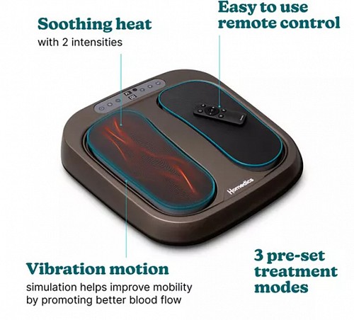 HoMedics Foot Massager Heat & Motion Therapy PSL-2000H (Foot Flow)