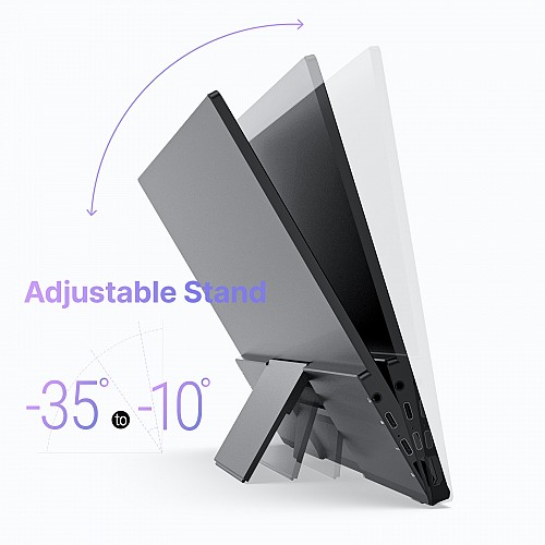 MINIX Monitor Portable 16 Full-HD 100% sRGB USB-C/HDMI, PD, Foldable Stand SF16