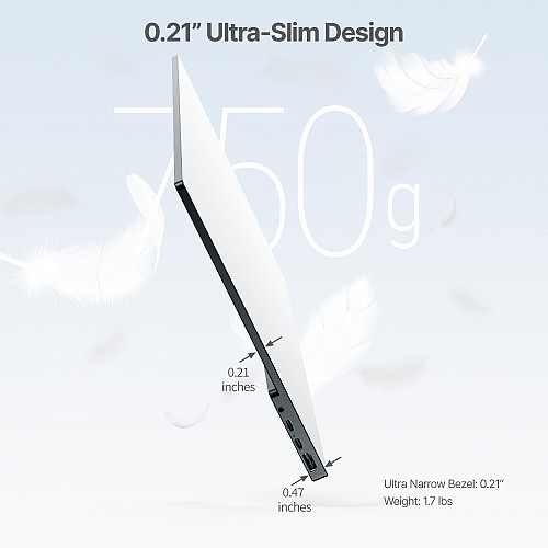 MINIX Monitor Portable 16 Full-HD 100% sRGB USB-C/HDMI, PD, Foldable Stand SF16