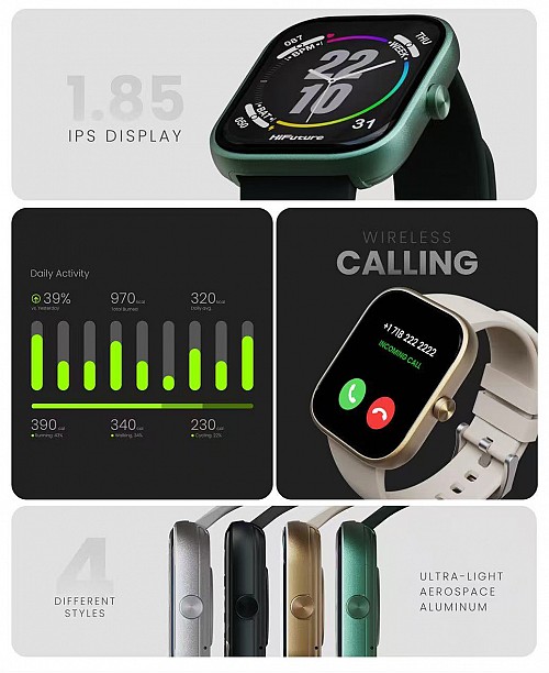 HiFuture Fashion SmartWatch LUME Champagne Gold