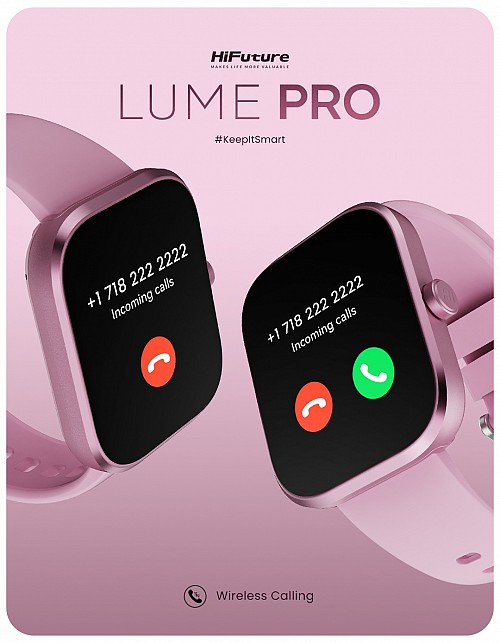 HiFuture Fashion SmartWatch LUME PRO Titanium