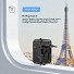 Unitek P1120A Universal Travel Charger 20W USBC+USBA Black