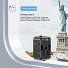 Unitek P1120A Universal Travel Charger 20W USBC+USBA Black