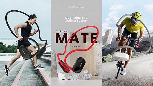 HiFuture Headphones Open Ear FutureMate Black