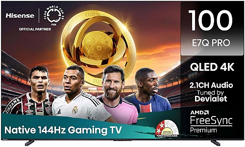 Hisense100E7Q PRO 100 4K Smart QLED 120hz TV