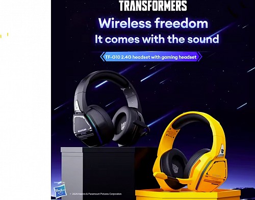 Transformers Wireless Gaming Headset TF-G10