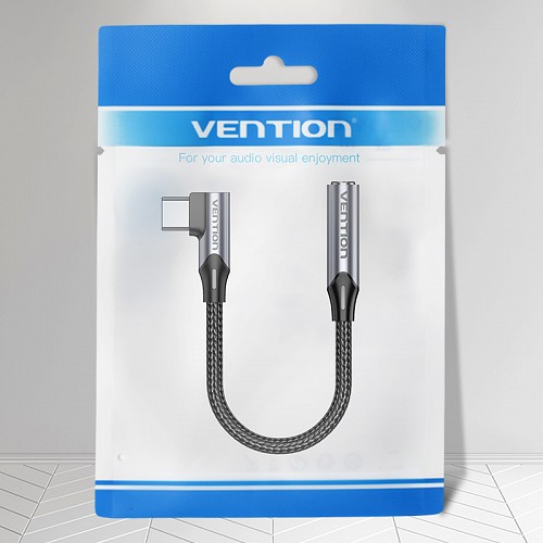 Vention AUDIO CONVERTER USB-C to 3.5mm Female RA Adaptor BGLHA