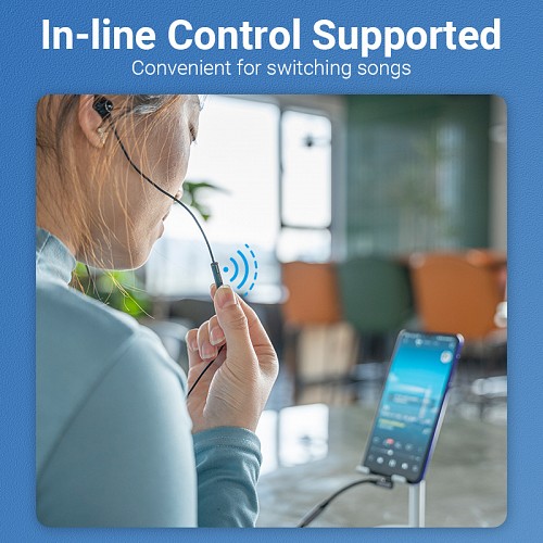 Vention AUDIO CONVERTER USB-C to 3.5mm Female RA Adaptor BGLHA