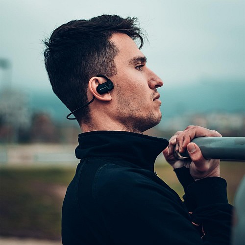 HiFuture Headphones Open Ear FutureMate Grey-White