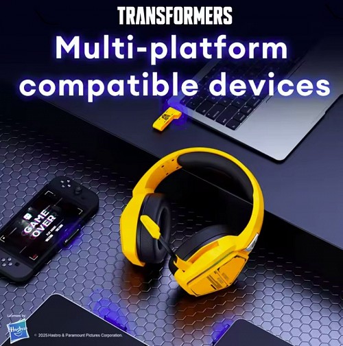 Transformers Wireless Gaming Headset TF-G10