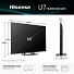 Hisense 65U7Q 65 4K Smart QLED MINI LED 144hz  TV