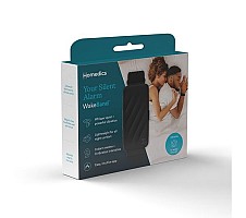 HoMedics WAKEBAND Black Vibrating Alarm Wristband for a Gentle Wakeup