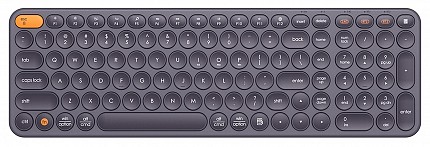 Baseus K01B Wireless Tri-Mode Keyboard Frosted Gray