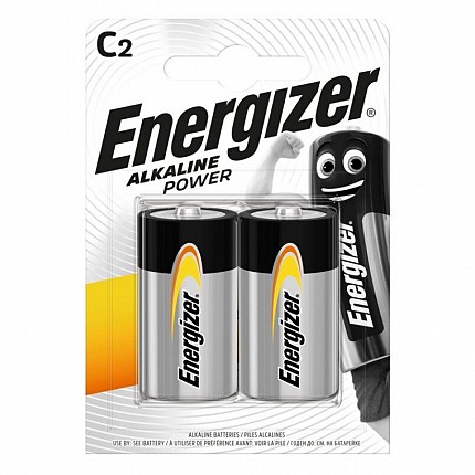 Energizer Alkaline Power C Batteries (2pcs)