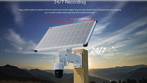 Reolink BP4G Outdoor Battery Camera 4K Trackmix LTE With Solar Panel Plus (G790) (Hard Bundle)