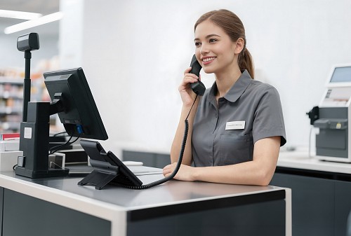 Yealink IP Phone Desktop PoE 2.8 Gigabit, USB, Expansion & Color Screen T73U