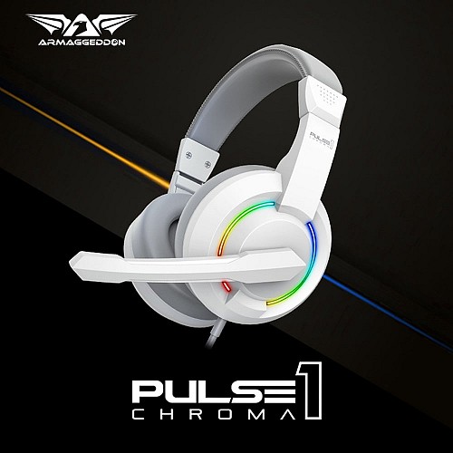 Armaggeddon PULSE 1 Chroma Gaming Headset 3.5mm 2.1 40mm Black