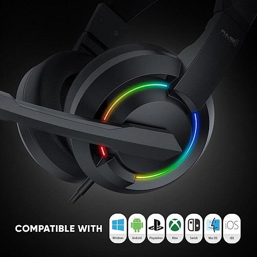 Armaggeddon PULSE 1 Chroma Gaming Headset 3.5mm 2.1 40mm White