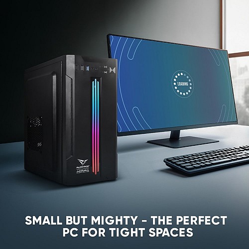 Alcatroz PC Case M-ATX AZZURA MILLENIA M200 with 235W PSU