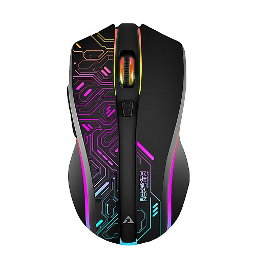 Armaggeddon Gaming Mouse Wired+2.4G Recharge FOXBAT-III CYBERPANK Black