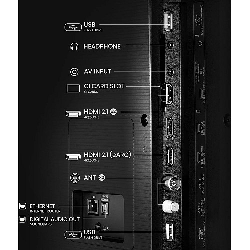 Hisense 65A6Q 65 4K Smart LED TV