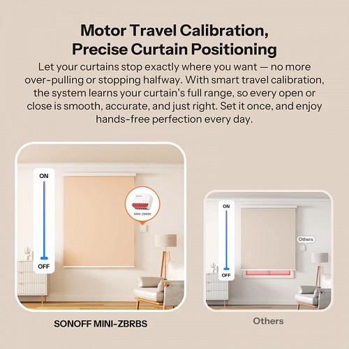 Sonoff Zigbee MINI-RBS For Roller Shutter (4 pack )